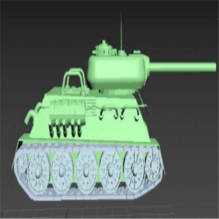黄埔充气军用坦克模型